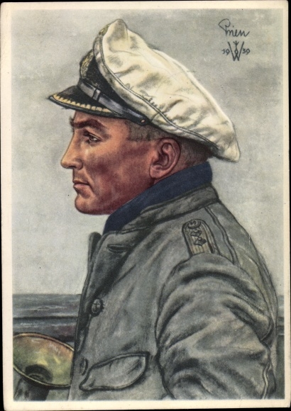 Artist PC Willrich, Wolfgang, Lieutenant Günther Prien, Knight&#39;s Cross recipient, VDA