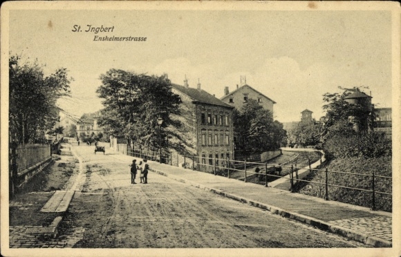 Ak St. Ingbert Saarland, Ensheimerstraße