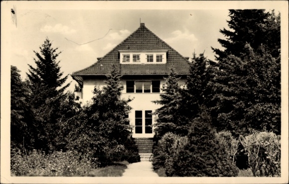 Ak Wolzig Heidesee, Erholungsheim der Stadt Berlin, Blossiner Weg