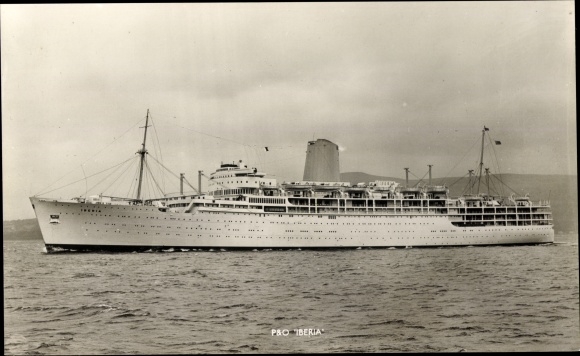 Ak Steamboat Iberia, P&amp;O, Peninsular &amp; Oriental Steam Navigation