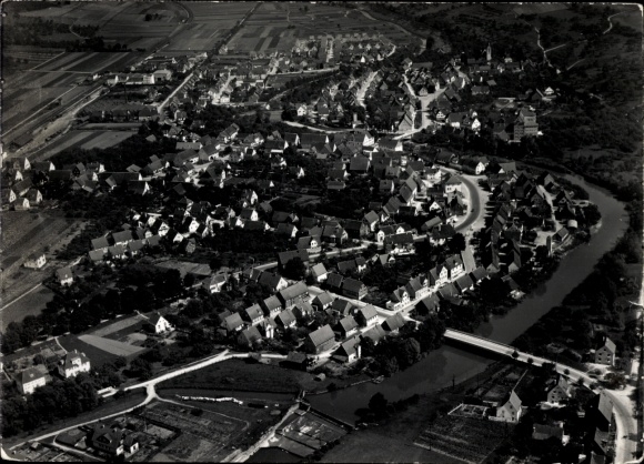 Foto Uhingen an der Fils, Fliegeraufnahme