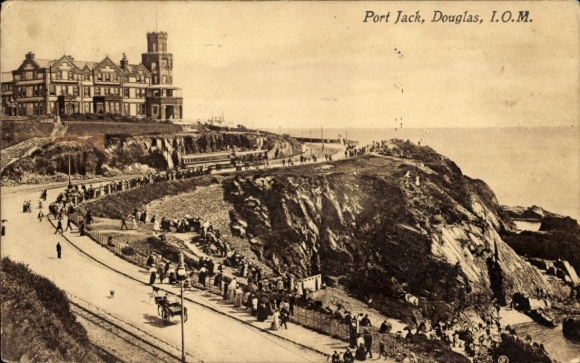 Postcard Douglas Isle of Man, Port Jack