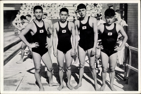 Collection picture Olympia 1936, Japanese relay runners