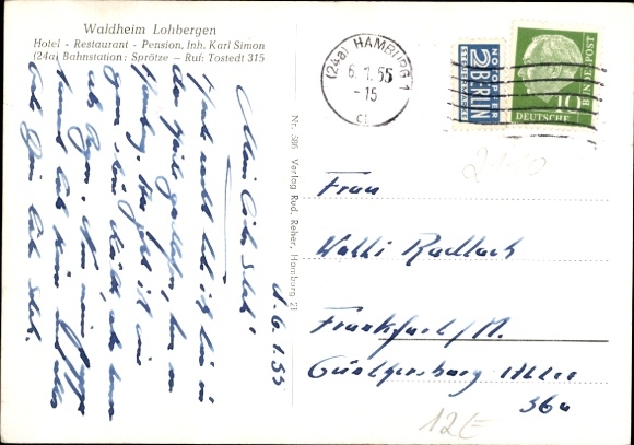 PC Tostedt in Lower Saxony, Waldheim Lohbergen, owner Karl Simon