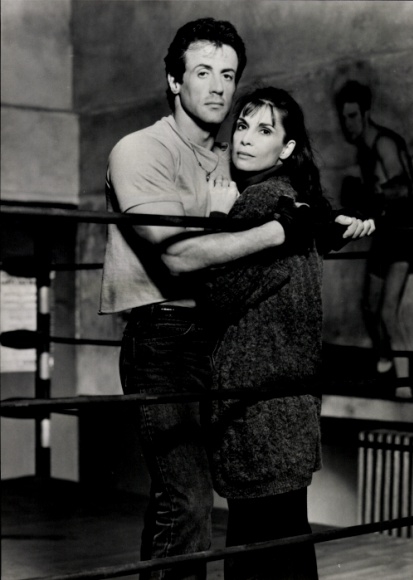 Photo Actors Sylvester Stallone and Talia Shire, Rocky V
