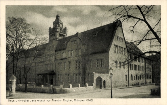Ak Jena in Thüringen, Neue Universität  erbaut von Theodor Fischer