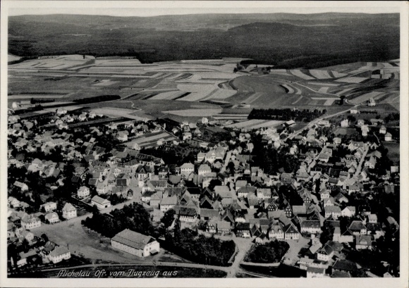 PC Michelau Upper Franconia, aerial photograph