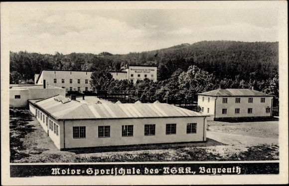 Ak Bayreuth in Oberfranken, Motorsportschule der NSKK