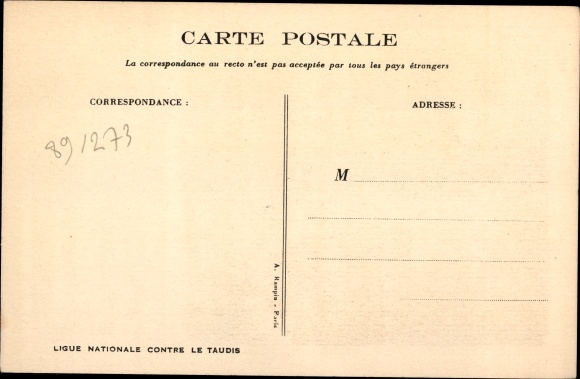 Artist PC Poulbot, Francisque, Ligue Nationale contre le Taudis, children, farm, chickens