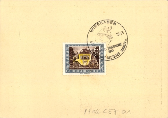 Postwaardestukken Ak Bad Nauheim in Hessen, Int. Postzegelshow 1937
