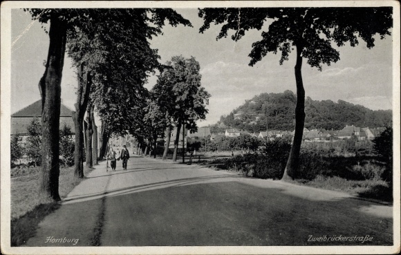 PC Homburg in the Saarpfalz district, lot on Zweibrücker Strasse