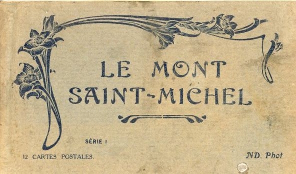 small album with 9 PCs from Le Mont Saint Michel Manche