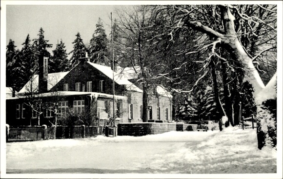 Postcard Obernkirchen in Schaumburg, Gasthaus zum Bückeberg
