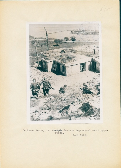 Photo Wehrmacht, port of Kerch is occupied, the last resistance is evacuated, June 1942