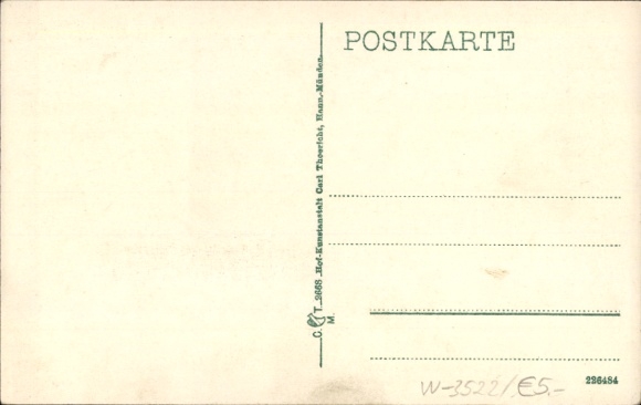 Postcard Bad Karlshafen on the Weser, view from Pastor Francke's Oak