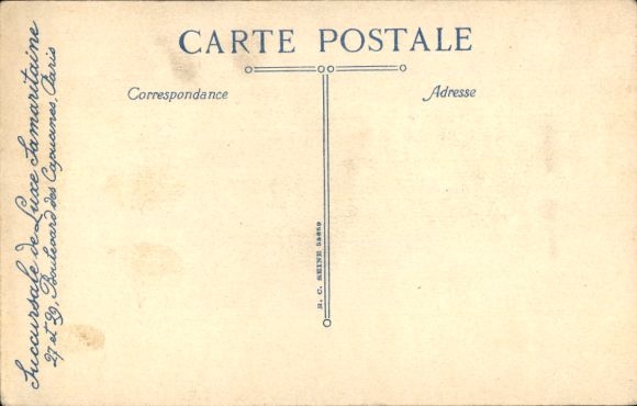 Artist Postcard Mallet, Beatrice, The premier pipe, Child makes soap bubbles with a pipe