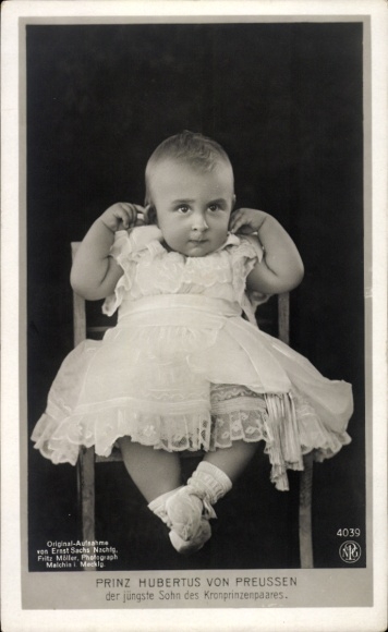 KP Książę Hubertus z Prus, Portret