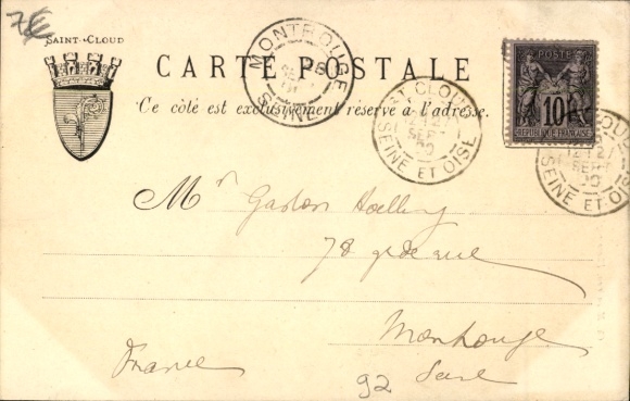 CPA Saint-Cloud Hauts-de-Seine, Place d'Armes