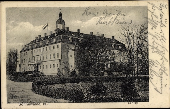 PC Sonnewalde in Lower Lusatia, castle