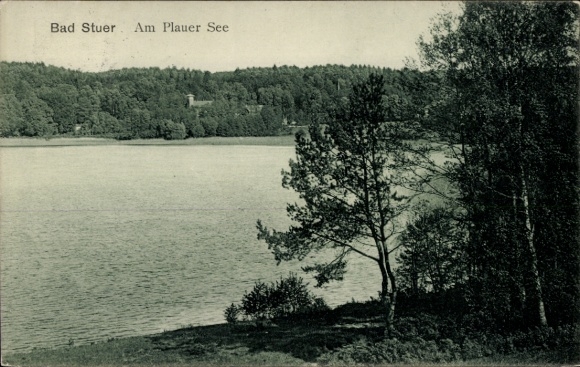 Ansichtkaart Stuer in Mecklenburg, Plauer See