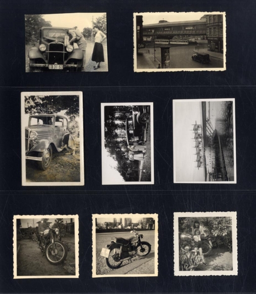 Photo album, motor sports, automobile, motorbike, motorboat, occasionally powered flight