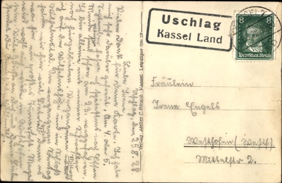 PC Uschlag Staufenberg in Lower Saxony, Gasthaus zur Krone, total view