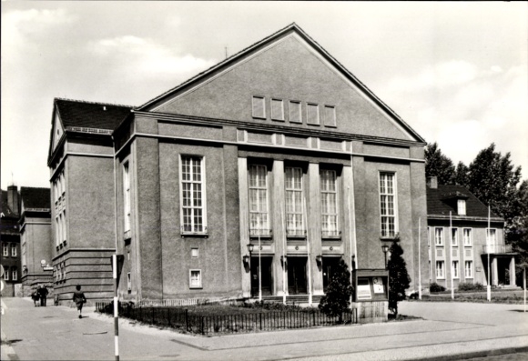 Postcard Wittenberge on the Elbe Prignitz, Cultural Center