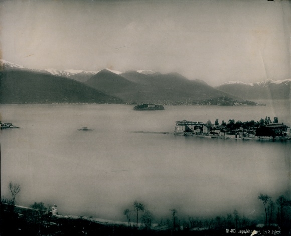 Chromotypie Lake Maggiore Piedmont, Les 3 Isles
