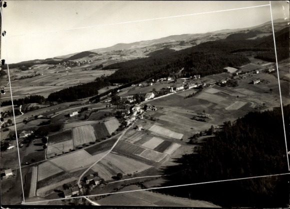 Photo Eberhardsreuth Schönberg in the Bavarian Forest, aerial photograph