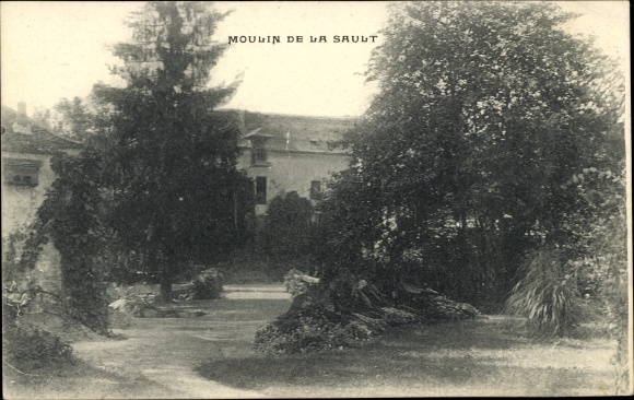 Ak Couilly-Pont-aux-Dames Seine et Marne, Moulin de la Sault