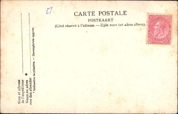 Art Nouveau artist Postcard Dupuis, World Exhibition 1905 Liège