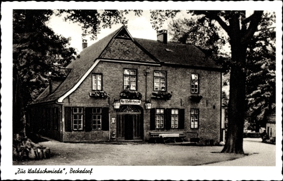KP Beckedorf Schwanewede dzielnica Osterholz, Gasthof Zur Waldschmiede, Johann Wildhack