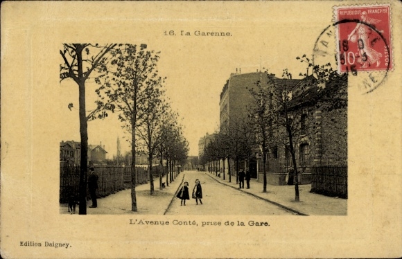 PC La Garenne Colombes Hauts de Seine, Avenue Conté
