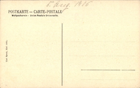 Postcard Levensau in Schleswig-Holstein, SM Y,,Hohenzollern" at the Levensau high bridge