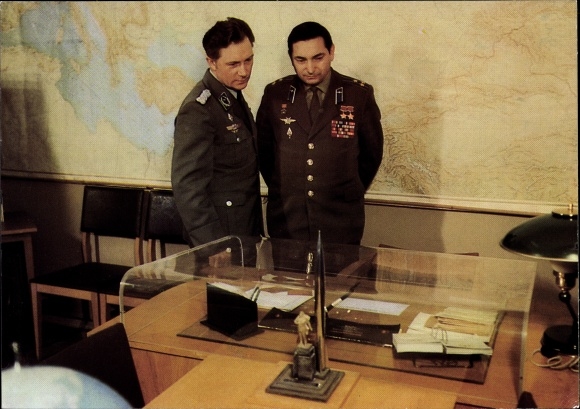 PC joint cosmos flight USSR GDR, Valeri Bykowski, Sigmund Jähn