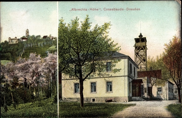 PC Dresden Cossebaude, Albrechtshöhe, observation tower