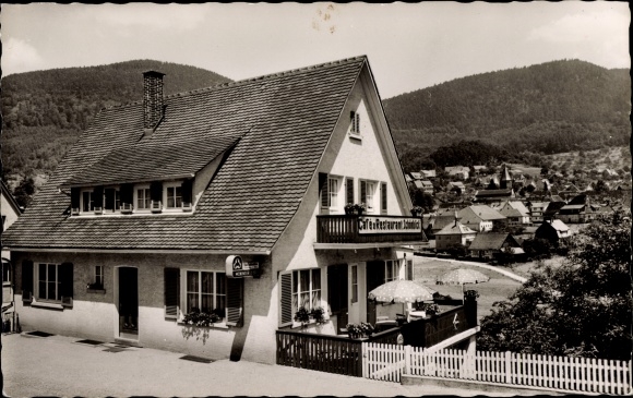 PC Loffenau in the Black Forest, Cafe Restaurant Schönblick