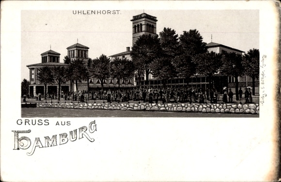 Chromo-Litho Hamburg Nord Uhlenhorst, Uhlenhorster Fährhaus