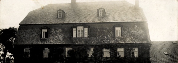 Photo Postcard Wilkau Haßlau in Saxony, house on Silberstraße