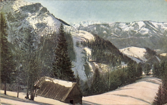 Postcard Styria, Teichalpe, Hochschwab