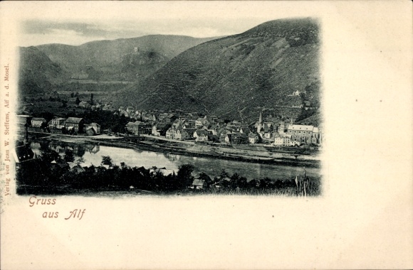 Ak Alf an der Mosel, Gruß aus Alf