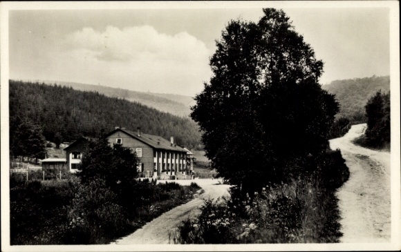 Postcard Herdorf in Siegerland, Concordia Mothers’ Convalescent Home