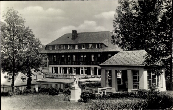 Postcard Bärenfels Altenberg in the Ore Mountains, FDGB holiday home