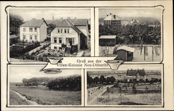 Postcard Dallgow Döberitz im Havelland, villa colony Neu Döberitz