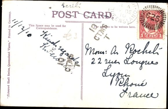Postcard Brisbane Queensland Australien, The Observatory, Wickham Terrace