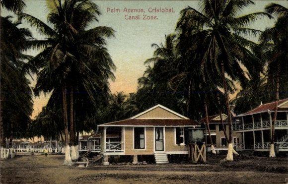 Ak Cristóbal Panama, Palm Avenue