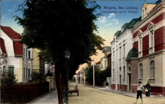 PC Mügeln in Saxony, Lindenstrasse, post office