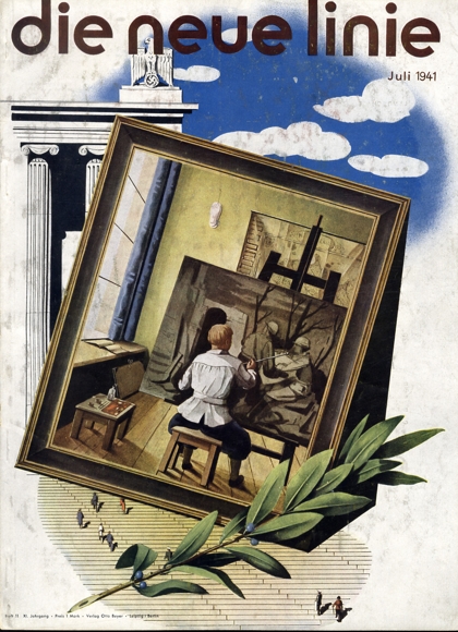 Zeitschrift Bauhaus / die neue linie / Jg. XII, Heft 11 Juli 1941