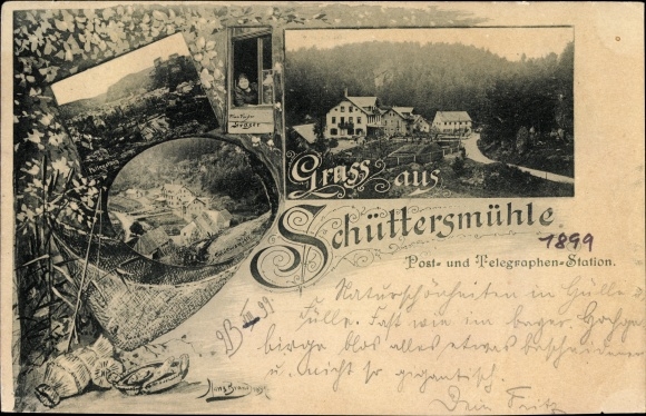 KP Schüttersmühle Pottenstein Górna Frankonia, pani Förster Graser, zajazd