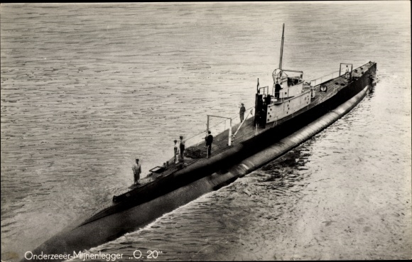 PC Dutch submarine, O 20, minelayer